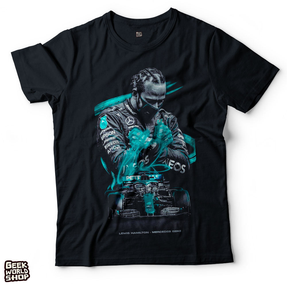 Lewis Hamilton Mercedes-Benz Formula 1 Graphic T Shirt
