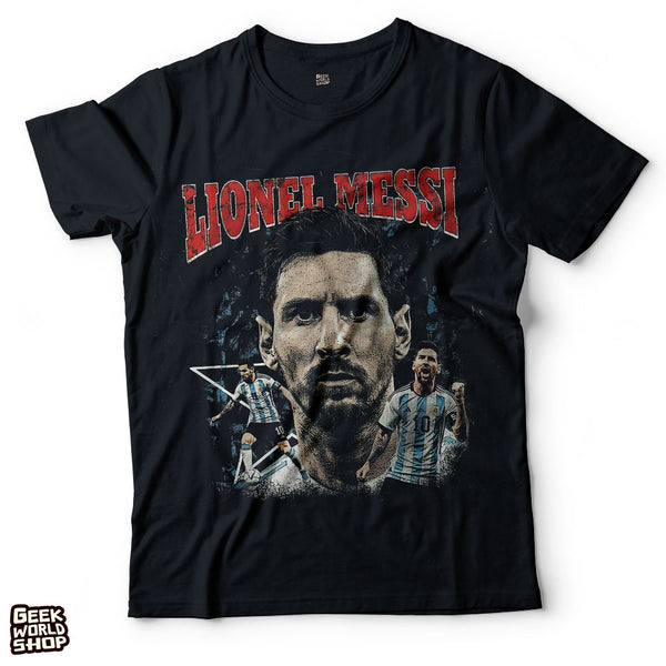 Lionel Messi "Legend" Vintage Bootleg Style T Shirt