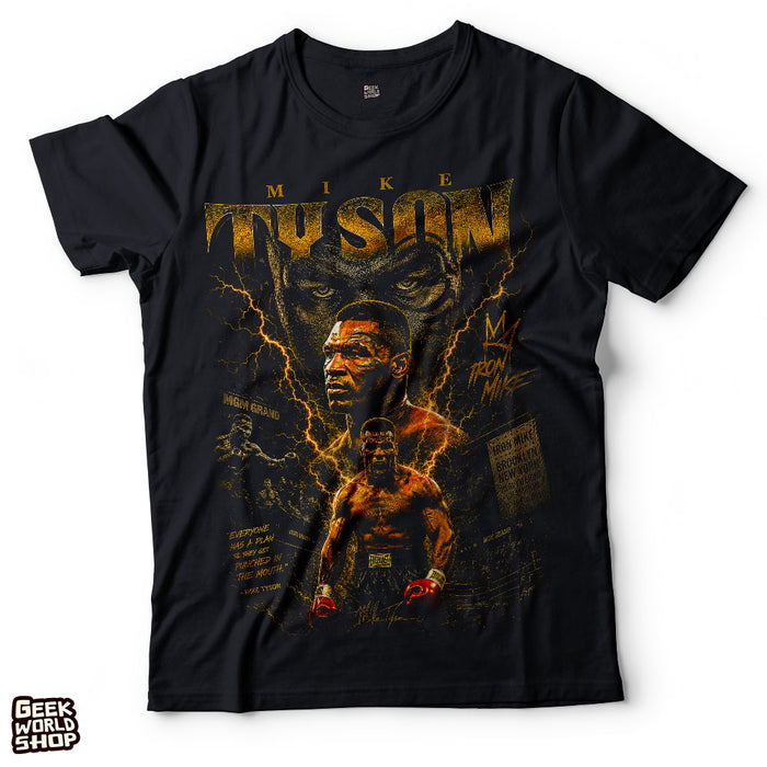 "Iron Mike" Myke tyson Vintage Bootleg Heavyweight T-shirt