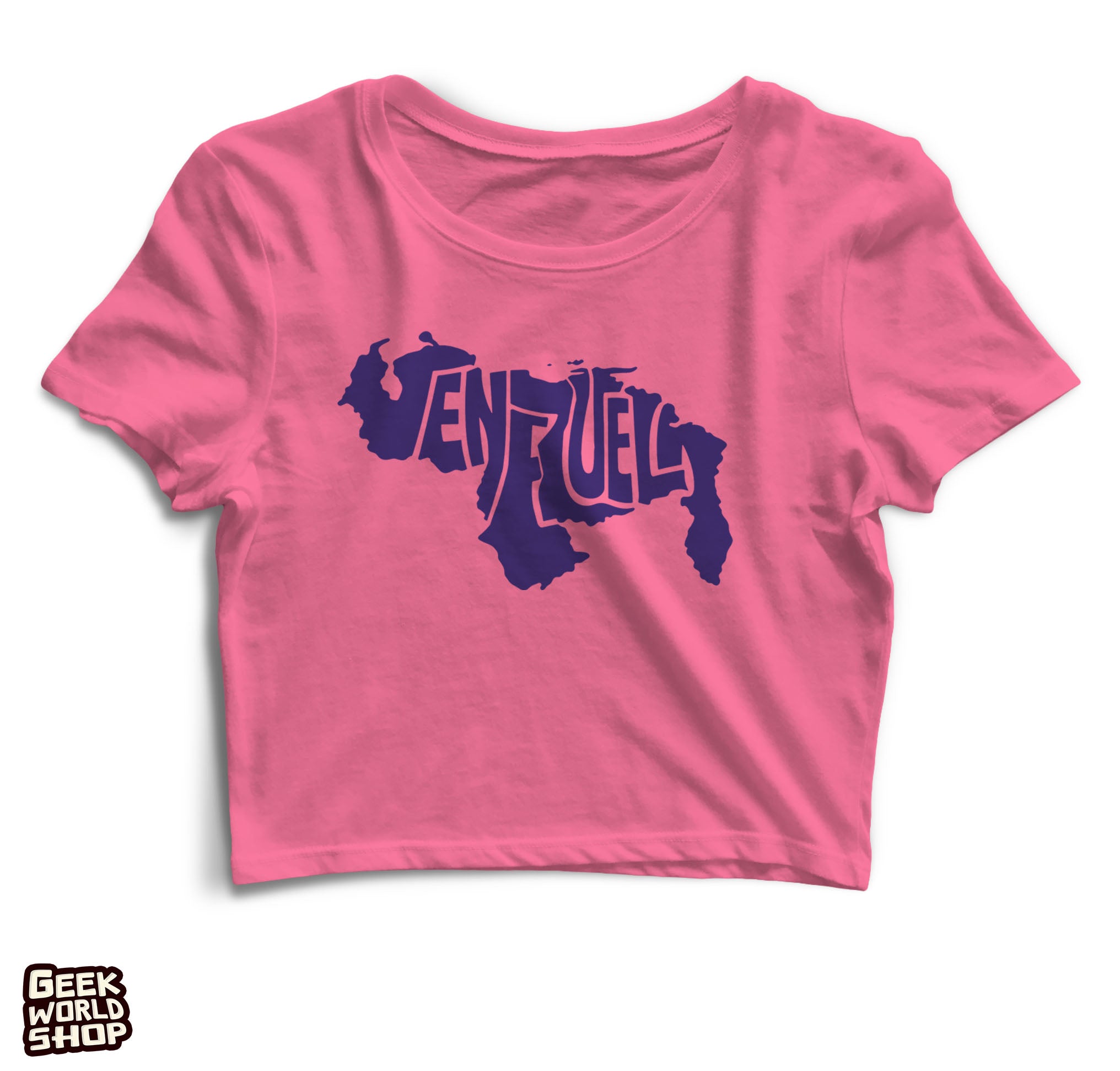 Venezuela Map Graphic T Shirt