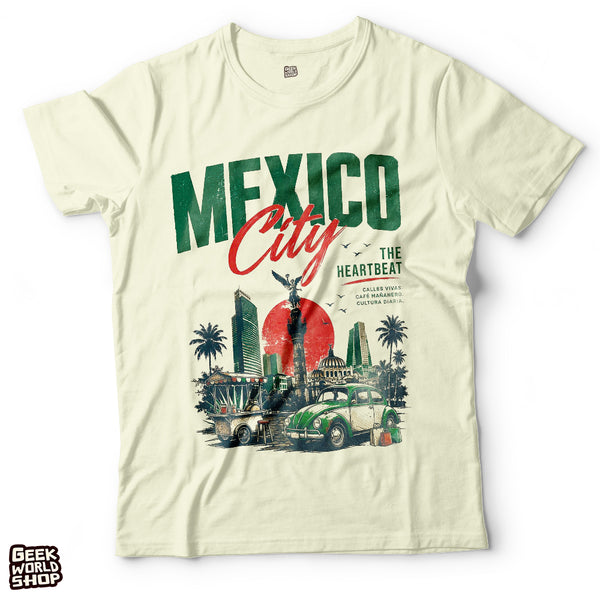 "Mexico City: The Heartbeat" Graphic T-Shirt