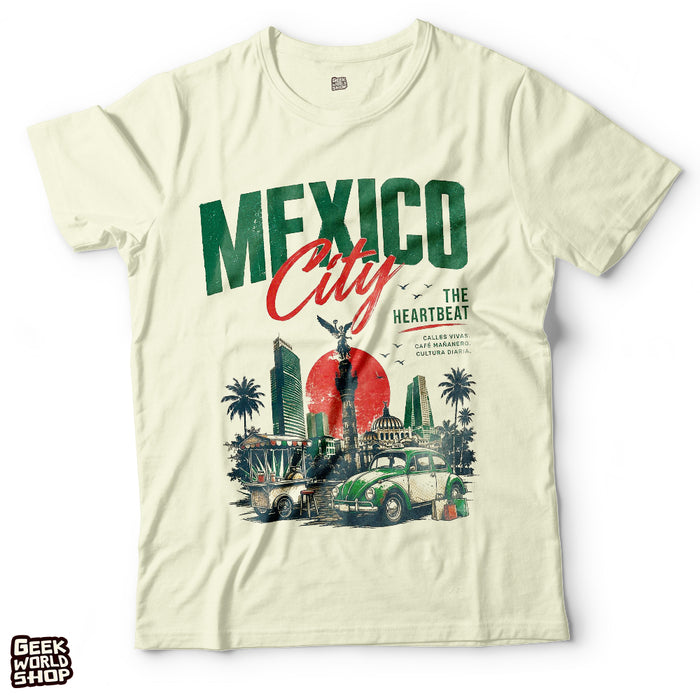 "Mexico City: The Heartbeat" Graphic T-Shirt