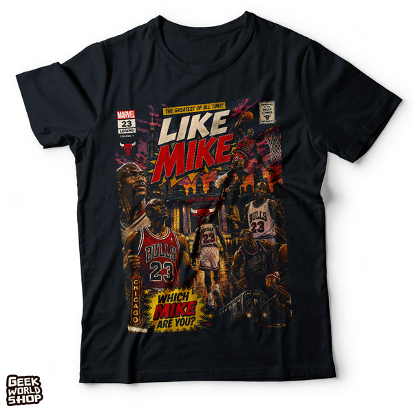 "Like Mike" Michael Jordan Vintage Comic Book Graphic T-Shirt