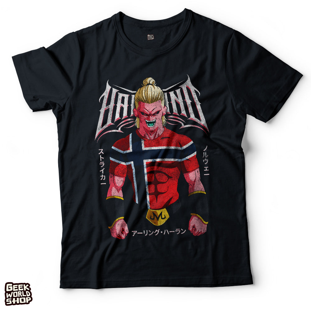Haaland Buu Erling Haaland x Dragon Ball Mashup T-Shirt