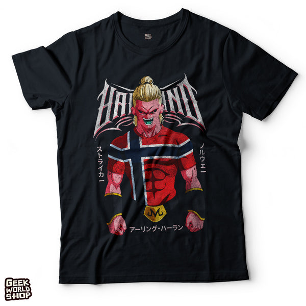 Haaland Buu Erling Haaland x Dragon Ball Mashup T-Shirt