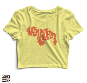 Venezuela Map Graphic T Shirt