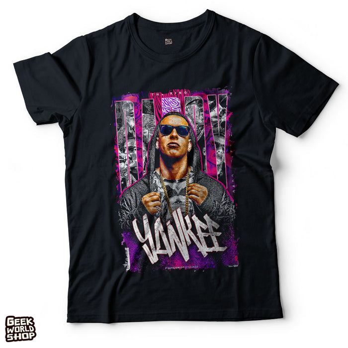 Daddy Yankee "The King" Vintage Bootleg Style T Shirt