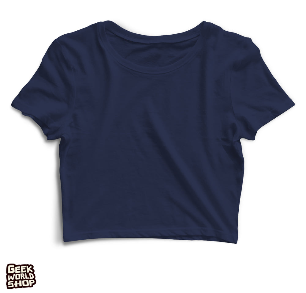 Women's blank crop tops