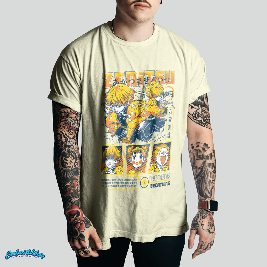 Zenitsu Agatsuma T-Shirt | Demon Slayer Anime T Shirt