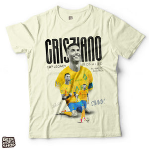 CR7 Legacy: Cristiano Ronaldo Al-Nassr Legend Graphic Tee