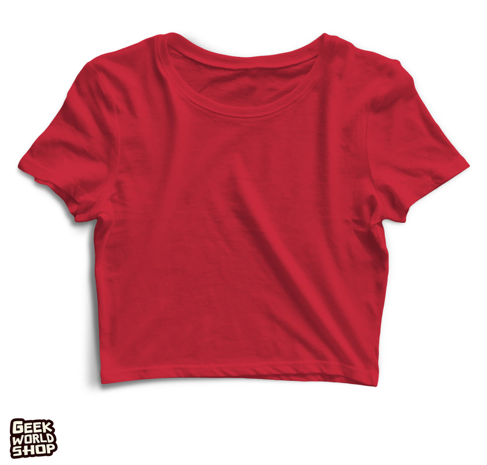 Women's blank crop tops
