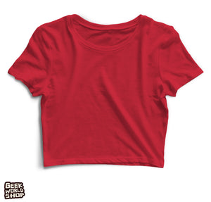 Women's blank crop tops