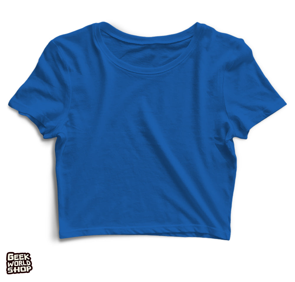 Women's blank crop tops