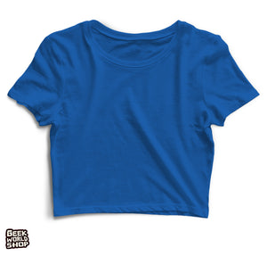 Women's blank crop tops
