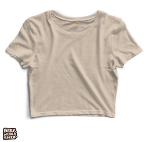 Women's blank crop tops