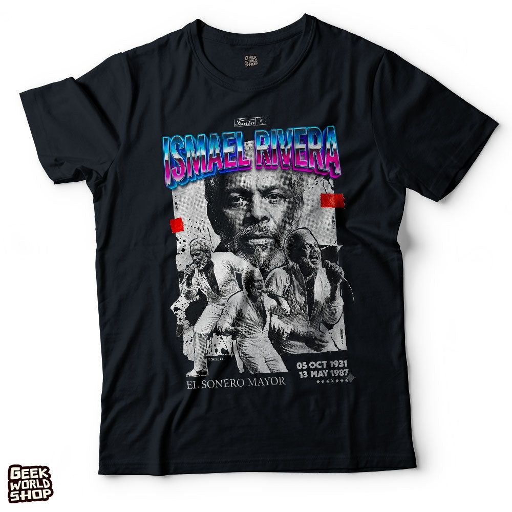 Ismael Rivera El Sonero Mayor T-Shirt | Vintage 90s Bootleg Salsa T Shirt