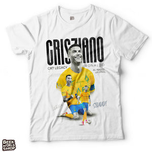 CR7 Legacy: Cristiano Ronaldo Al-Nassr Legend Graphic Tee