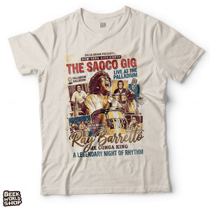 Ray Barretto The Conga King T-Shirt | Vintage Salsa Poster T Shirt