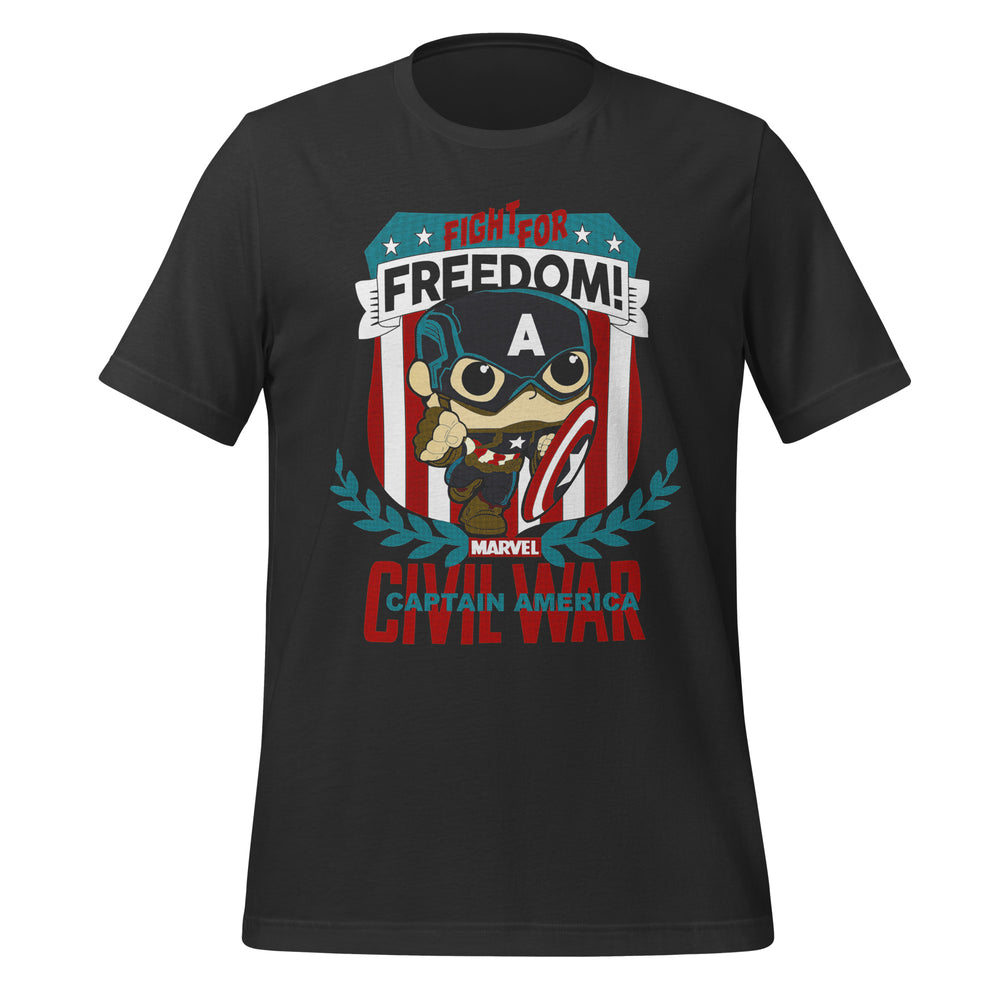 Funko Pop T-Shirt | Captain America – Geek Style & Pop Culture Vibes