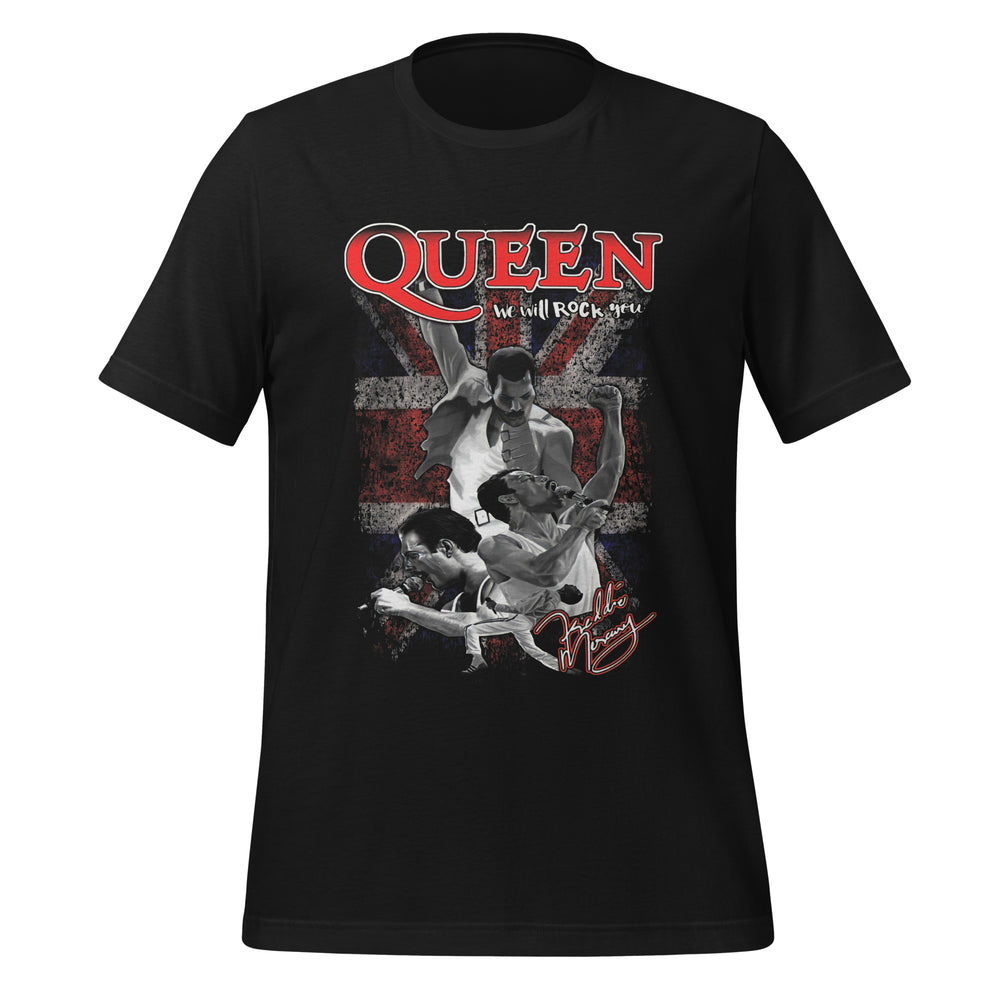 Freddy Mercury Retro T-Shirt – Classic Queen Fan Edition
