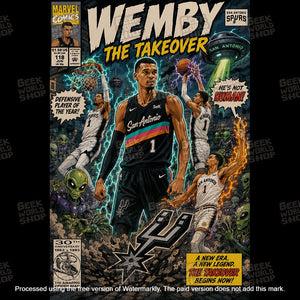 Wemby: The Takeover Comic T Shirt
