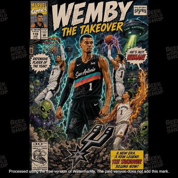 Wemby: The Takeover Comic T Shirt