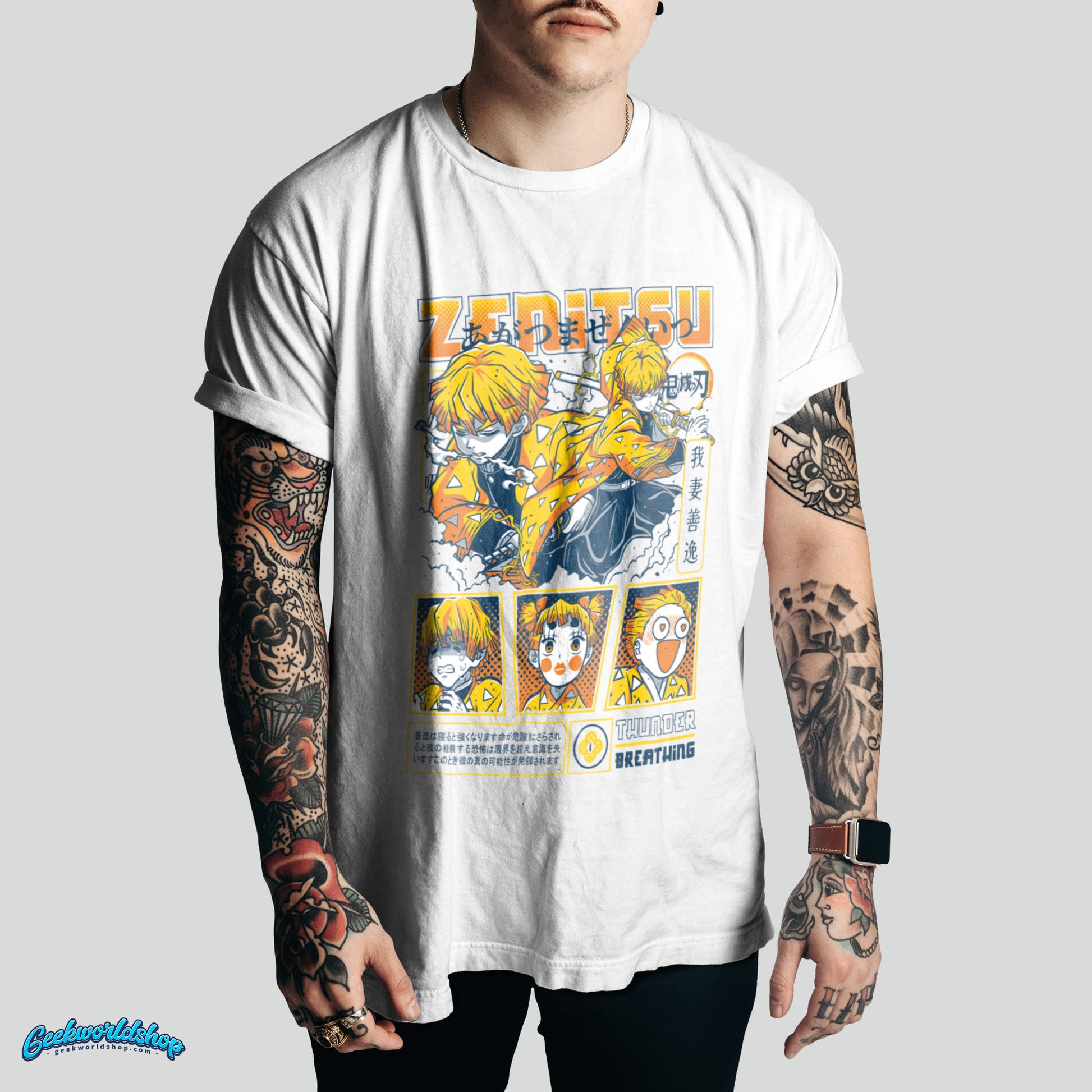 Zenitsu Agatsuma T-Shirt | Demon Slayer Anime T Shirt