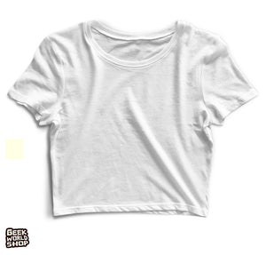 Women's blank crop tops