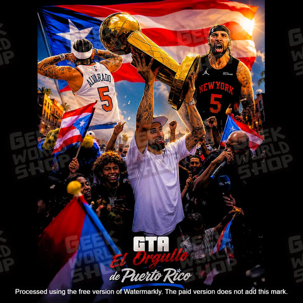 Jose Alvarado "GTA" Heavyweight T-Shirt – El Orgullo de Puerto Rico
