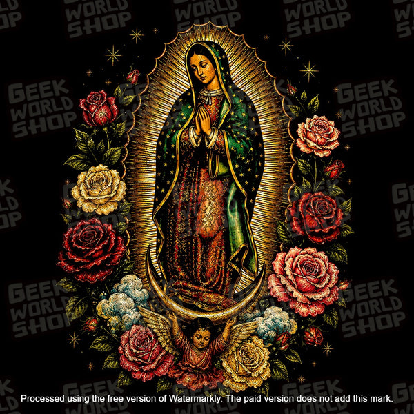 Our Lady of Guadalupe Custom Graphic T-Shirt