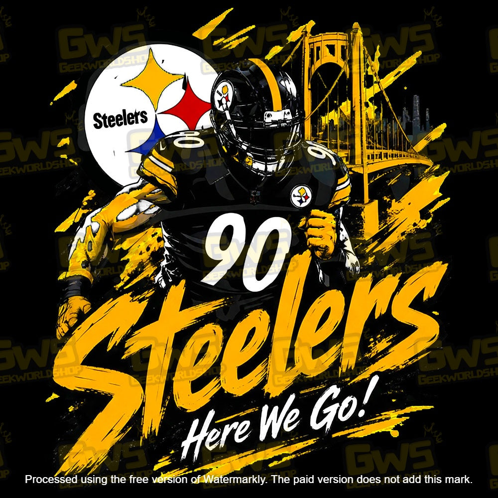 Pittsburgh Steelers 90 Graphic T-Shirt