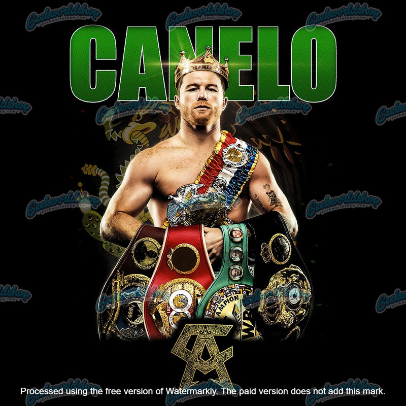 Canelo Álvarez Bootleg T-Shirt – Undisputed Champion Design
