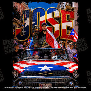 Jose Alvarado Parade T-Shirt – Puerto Rico Edition