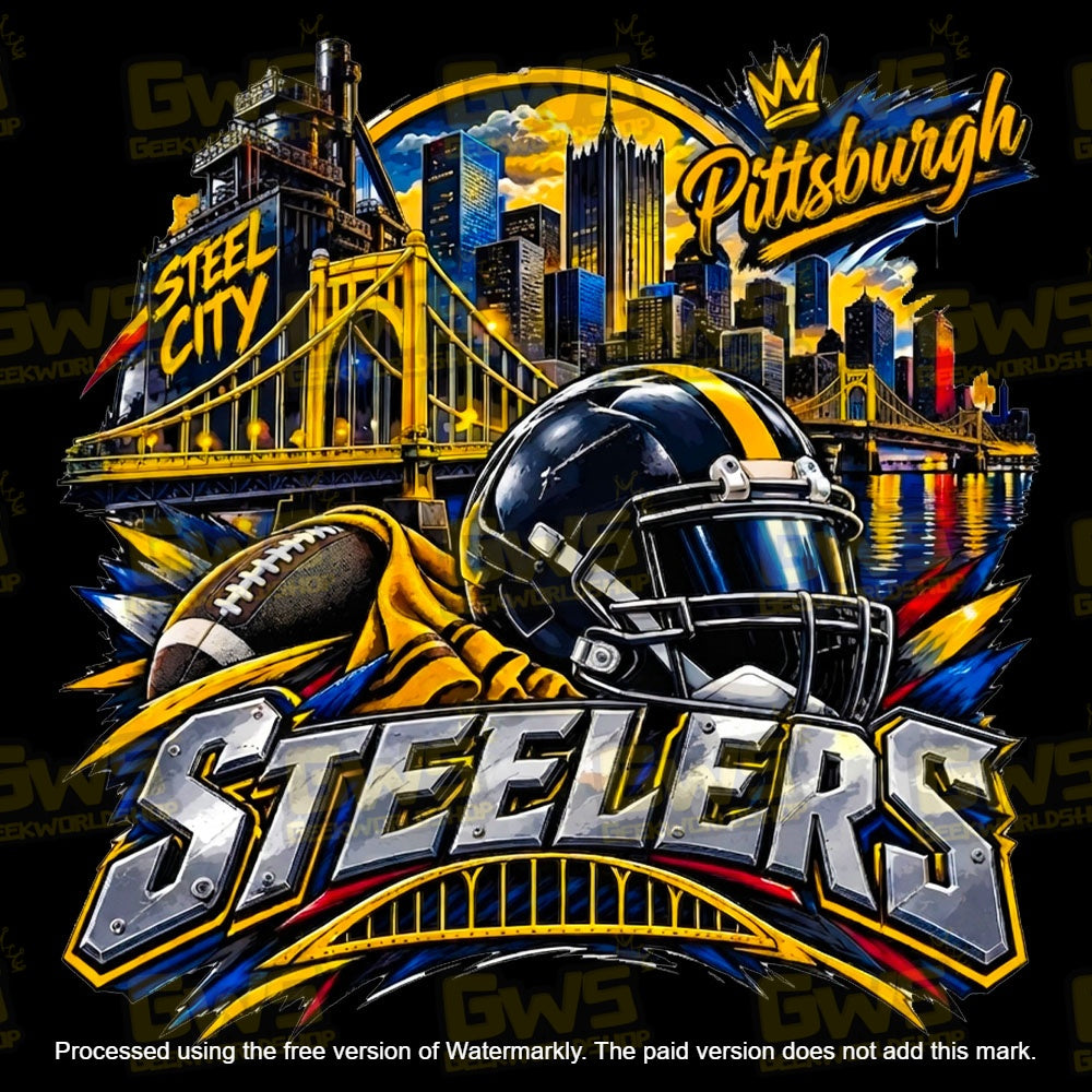 Pittsburgh Steelers Steel City Graphic T-Shirt
