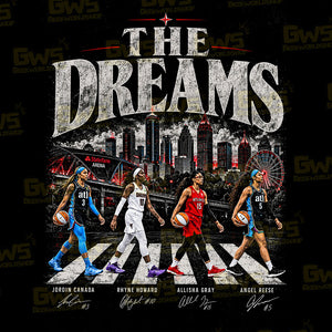 The Dreams Atlanta Basketball T-Shirt – Vintage Urban Streetwear Graphic